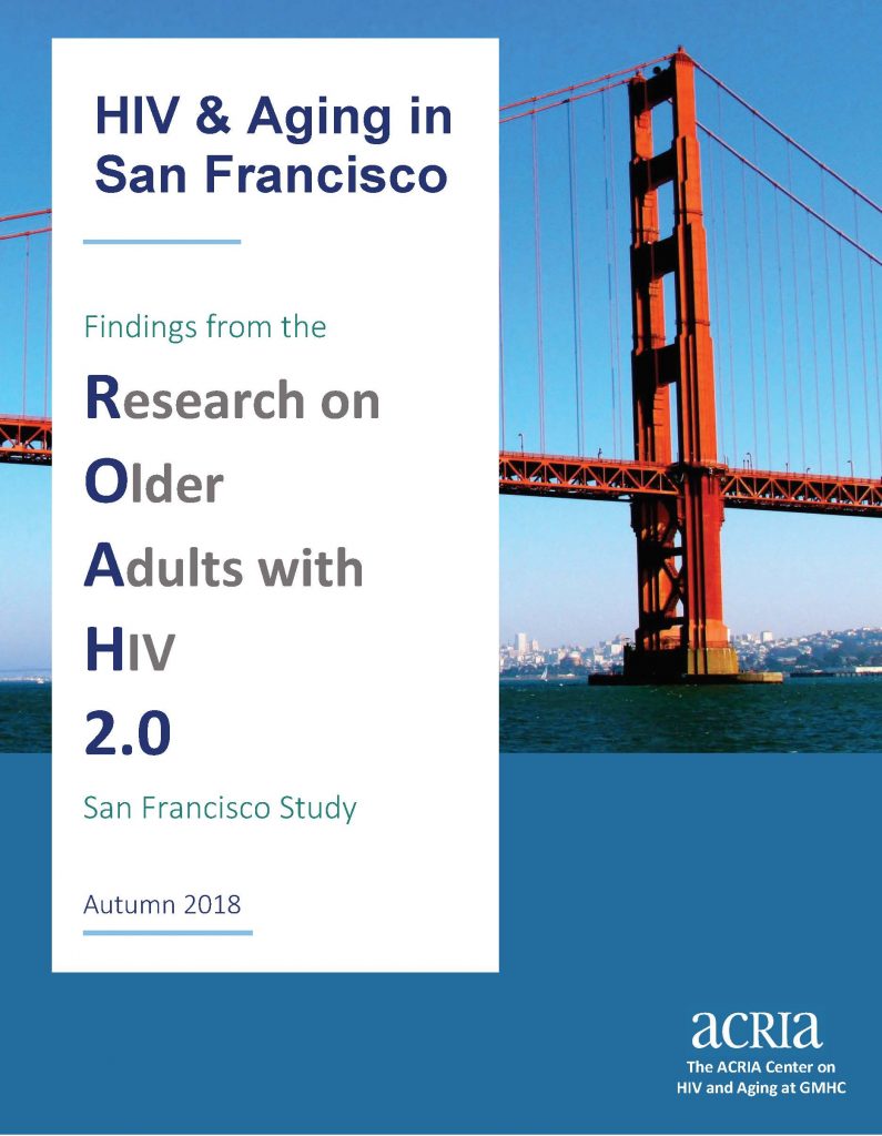ROAH 2.0 Studies 1 HIV and Aging in San Francisco Flyer