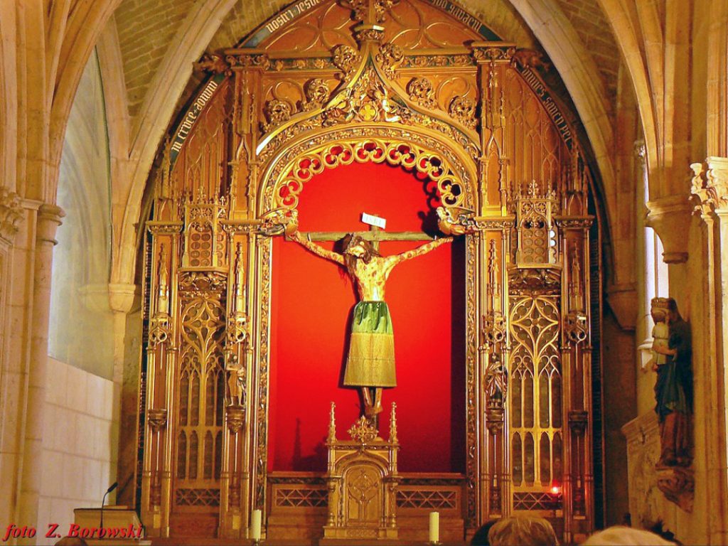 An Unwitting Pilgrim: David Pais 1 The Christ of Burgos in the Cathedral of St. Mary, along the Camino de Santiago in Burgos, Spain