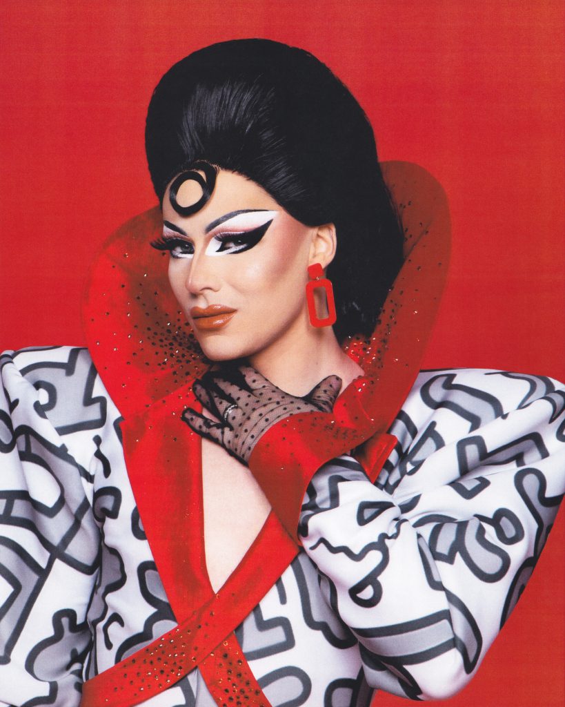 'RuPaul's Drag Race' Star Q Strides Past Stigma 1 Tanner Abel Q Keith Haring IMG 0494 4x5 SCAN
