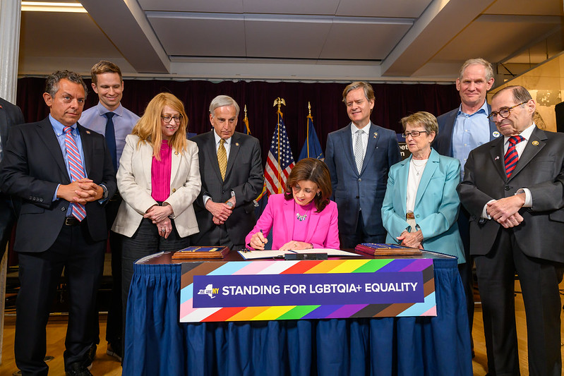 News 48 Governor Hochul Signs Pride Bill at the LGBTQ Center in Greenwich Village
