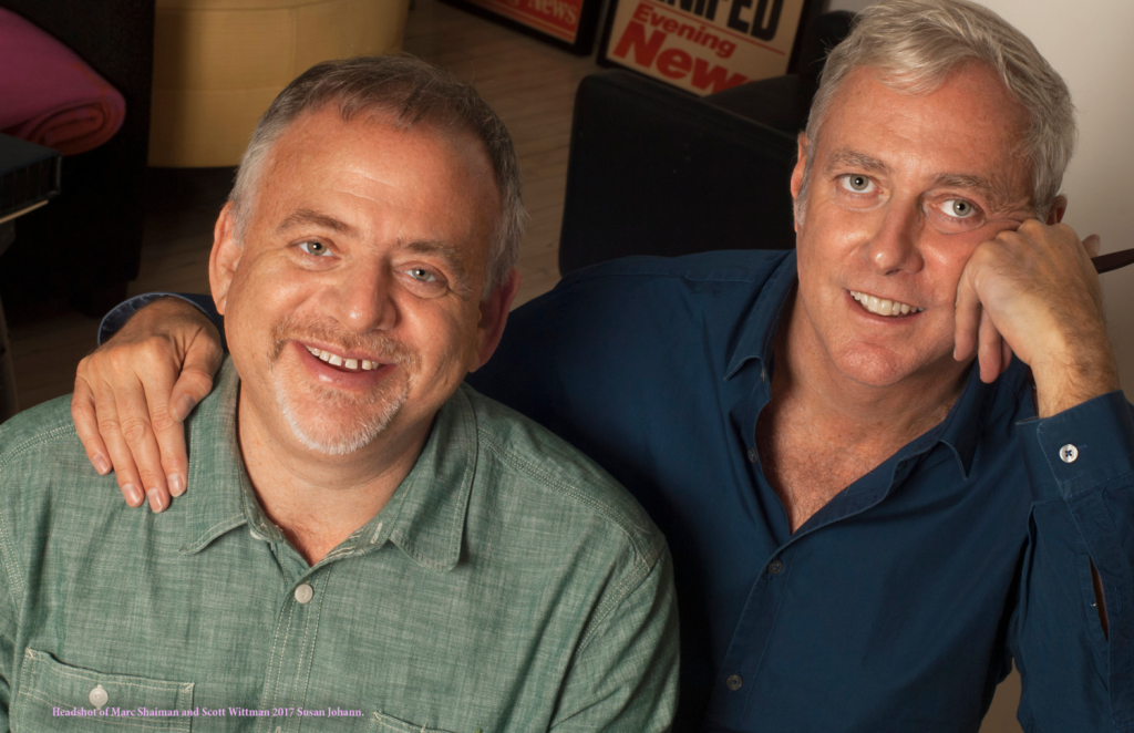 2025 GMHC Cabaret & Howard Ashman Award 2 Headshot of Cabaret 2025 Honorees Marc Shaiman and Scott Wittman