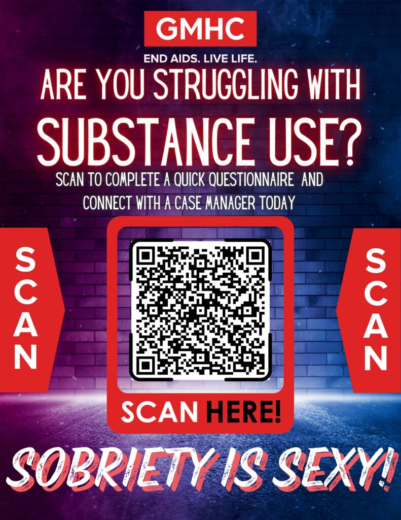 Substance Use 2 SobrietySexyQRCode Flyer